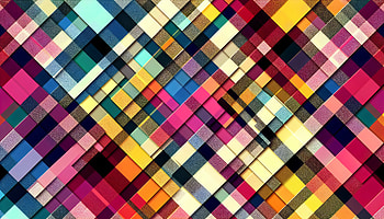 Colorful Flannel Pattern, flannel, colorful patterns, abstract design, geometric shapes, texture HD wallpaper