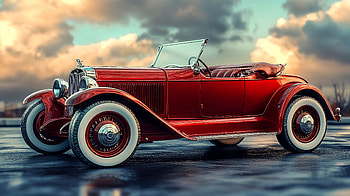 Stunning Vintage Car in Ultra, vehicle, vintage car, retro car HD wallpaper