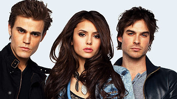 The Vampire Diaries, TV series, Famous TV show, Main characters HD wallpaper