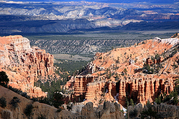 USA mountains cliff, Rock Utah Canyon, Bryce Canyon National Park, Stunning beauty HD wallpaper