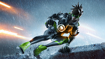 Tracer Ovewatch Artwork , tracer-overwatch, overwatch, games, xbox-games, ps-games, pc-games, 2016-games, artwork, artist, digital-art, deviantart HD wallpaper