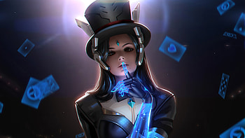 Card mistress, magician, fantasy, art HD wallpaper