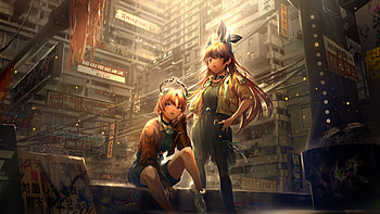 Cyber Girls Anime , anime-girl, anime, artist, artwork, digital-art HD wallpaper