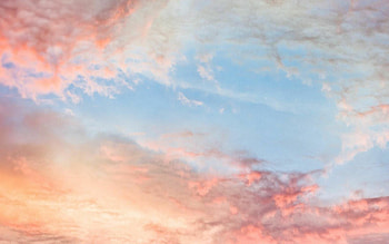Aesthetic sky, Clouds , Heavenly atmosphere, Serenity in nature HD wallpaper