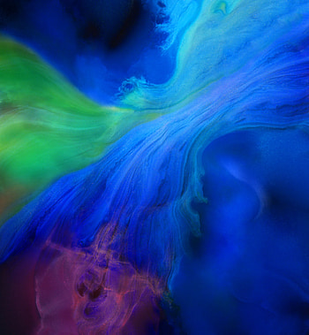 Digital artwork, colorful, burst, powder HD phone wallpaper