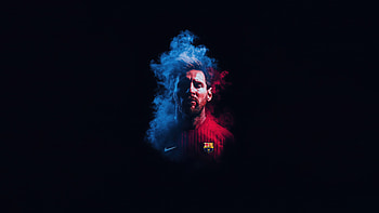 Messi Magic, leo-messi, sports, football, lionel-messi, fc-barcelona, artwork, art, digital-art, ai HD wallpaper