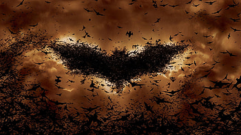 Bat symbol, Batman Begins HD wallpaper