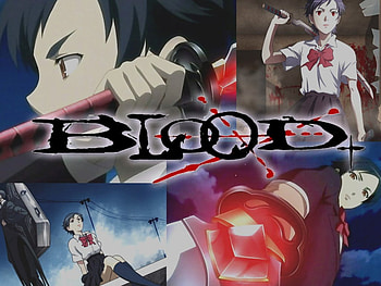 blood+ , eyes, swords, color HD wallpaper
