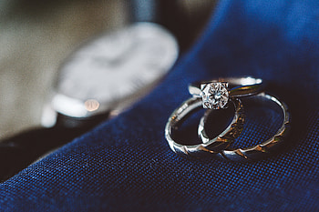 Decorations, Love, Rings, Romance, Diamond HD wallpaper