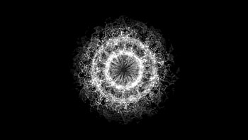 Subscription Library Shockwave explosion from the center look like flame and in circle of fire heat wave with HD wallpaper