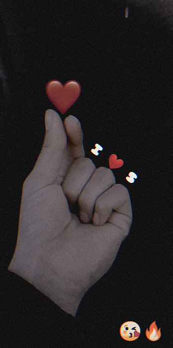 I and S letter, finger, art HD phone wallpaper