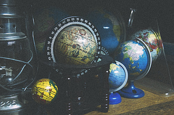 Miscellanea, Miscellaneous, Geography, Shelf, Globes HD wallpaper