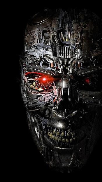 Terminitor, amoled terminitor HD phone wallpaper
