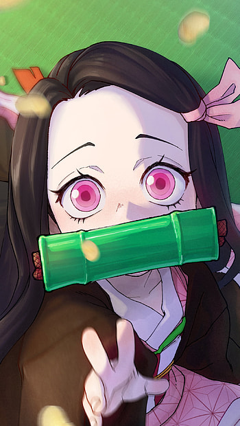 Nezuko Kamado, Nezuko Kamado, Anime, Demon Slayer: Kimetsu no Yaiba HD phone wallpaper