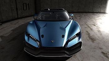 Italdesign Zerouno Duerta, Roadster, motor show HD wallpaper
