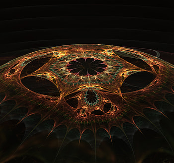 Kewl, abstract, 2d, fantasy, art, surreal, fractal HD wallpaper