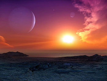 Landscape, Sunset HD wallpaper