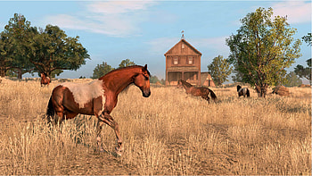 Red Dead Redemption Horse, video game, Red Dead Redemption, horse HD wallpaper