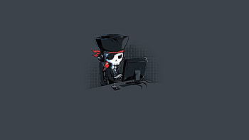 Pirate Hacker Minimalism, pirate, minimalism, hacker, artist, artwork, digital-art, minimalist HD wallpaper