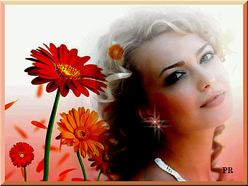 a flower of a woman, a, of, woman, flower HD wallpaper