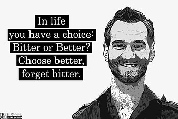 Nick Vujicic quotes, Inspiring words, Life's wisdom, Love and happiness HD wallpaper