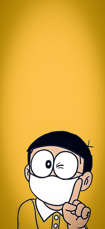 Nobita, head, nose HD phone wallpaper