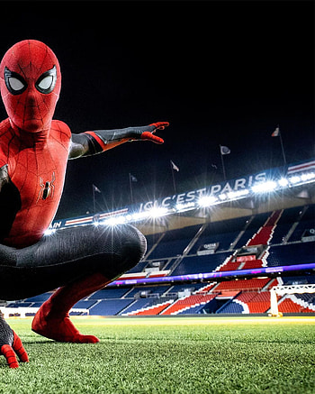 Spider-man, Stadium, marvel, avengers, psg, super hero, comics, football HD phone wallpaper