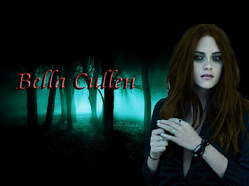 BELLA CULLEN {Breaking Dawn}, twilight sagas, entertainment, movies, breaking dawn, vampire, bella HD wallpaper