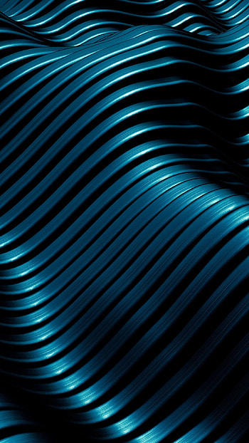 13, Dark Blue, Waves, Design HD phone wallpaper