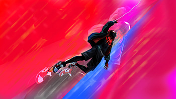Miles Morales Takes The Lead Chronicles, spiderman, miles-morales, superheroes, artwork, digital-art HD wallpaper