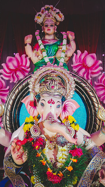 Lambodar, Ganpati, Bappa, chintamani HD phone wallpaper