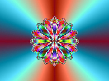 Luminance, colors, fractal HD wallpaper