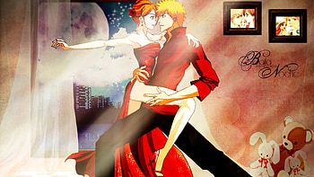 ichigo and orihime, bleach, ichigo, tango, orihime HD wallpaper
