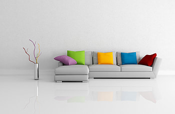 Miscellanea, Miscellaneous, Branch, Sofa, Cushions, Pillows HD wallpaper