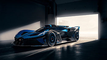 Bugatti Bolide, vehicles, bugatti, cars, shadows HD wallpaper