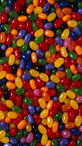 Jelly Beans, with jelly beans, Colorful sweets, Fun and appetizing HD phone wallpaper