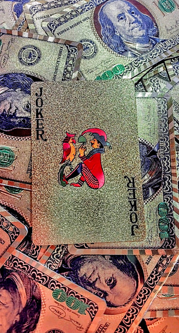Joker and money, VGZN HD phone wallpaper