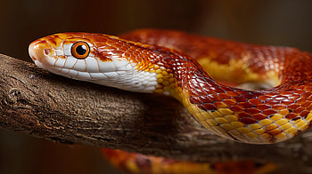 Corn Snake – Stunning Reptile Close-Up, reptile, corn snake, snake, close-up, nature HD wallpaper