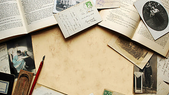 Miscellanea, Miscellaneous, Table, Paper, Recordings, Record, Pens, Handles HD wallpaper
