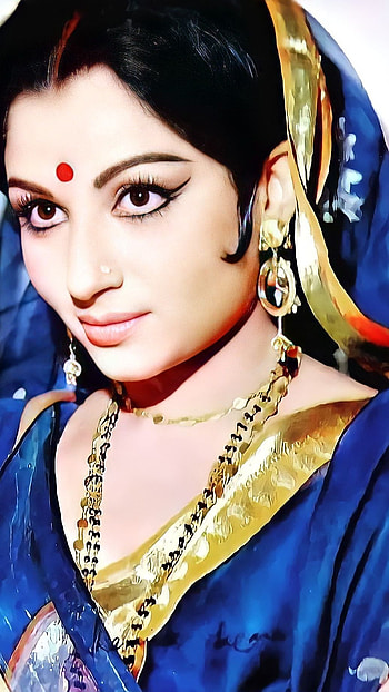 Sharmila Tagore, bollywood actress, vintage, gorgeous HD phone wallpaper