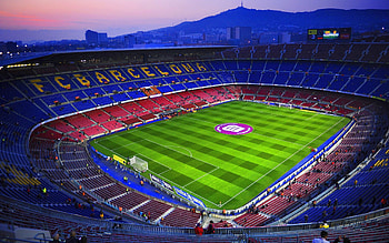 Camp Nou, Football Stadium HD wallpaper