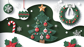 Vibrant Christmas Decorations in Stunning Ultra, christmas decorations, Christmas, holiday decorations, christmas tree, ornaments HD wallpaper