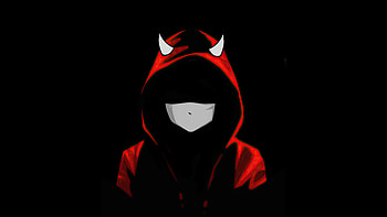 Devil Boy Minimal Mask , devil, minimalism, minimalist, dark, black, artist, artwork, digital-art HD wallpaper