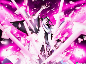 Byakuya Kuchiki Bankai, captain, byakuya, bleach, kuchiki HD wallpaper