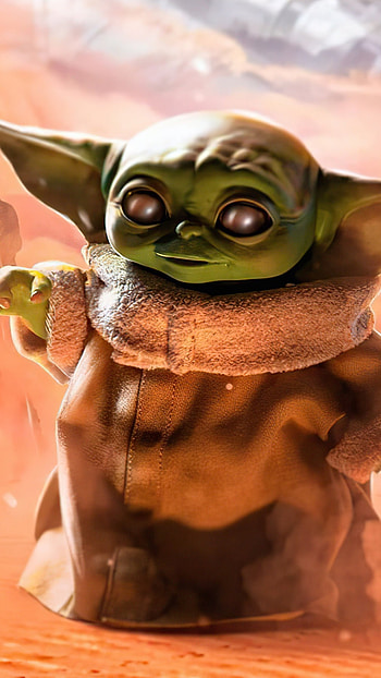 Baby Yoda, Star Wars, Character HD phone wallpaper