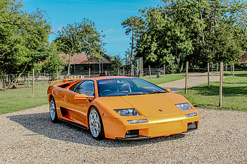 Sports, Cars, Sports Car, Side View, Lamborghini Diablo HD wallpaper