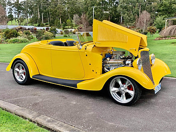 Mellow Yellow, hot, rod, car, yellow HD wallpaper