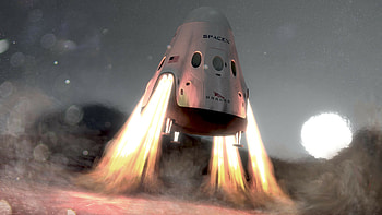 Dragon Spacecraft, SpaceX HD wallpaper