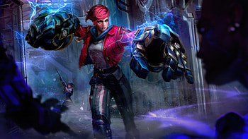 Arcane Vi League Of Legends Fanart , jinx-league-of-legends, vi-league-of-legends, arcane, netflix, tv-shows, artstation HD wallpaper