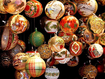 Holidays, Patterns, Holiday, Threads, Thread, Christmas Decorations, Christmas Tree Toys, Lot, Balls, Different, Hang HD wallpaper